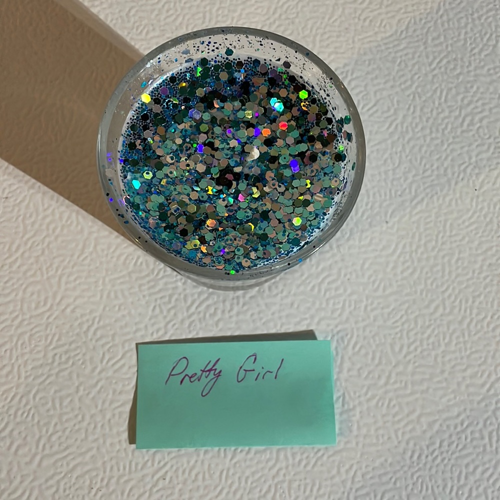 Pretty Girl Sparkle Candle